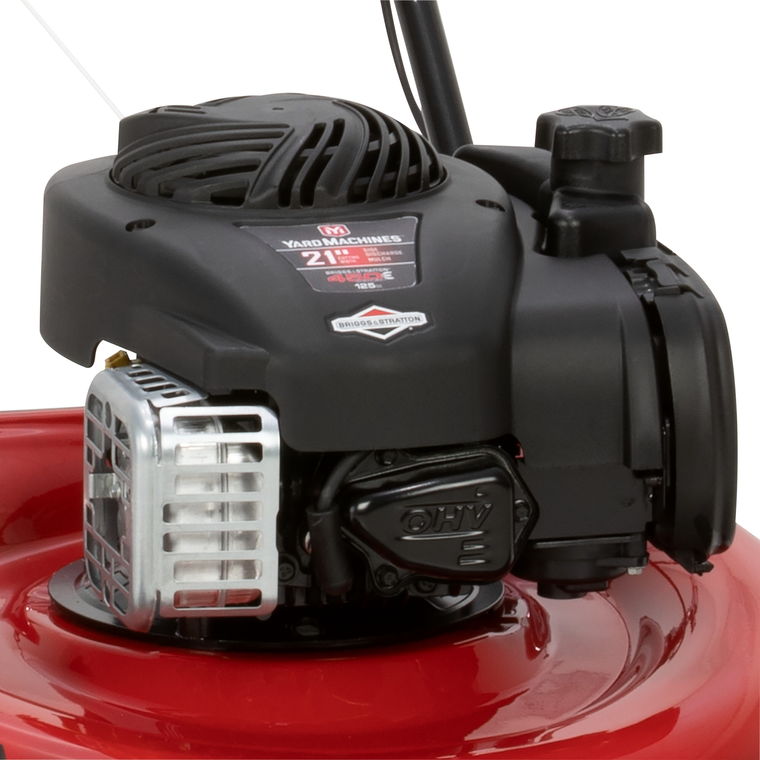 21  125cc Gas Push Lawn Mower