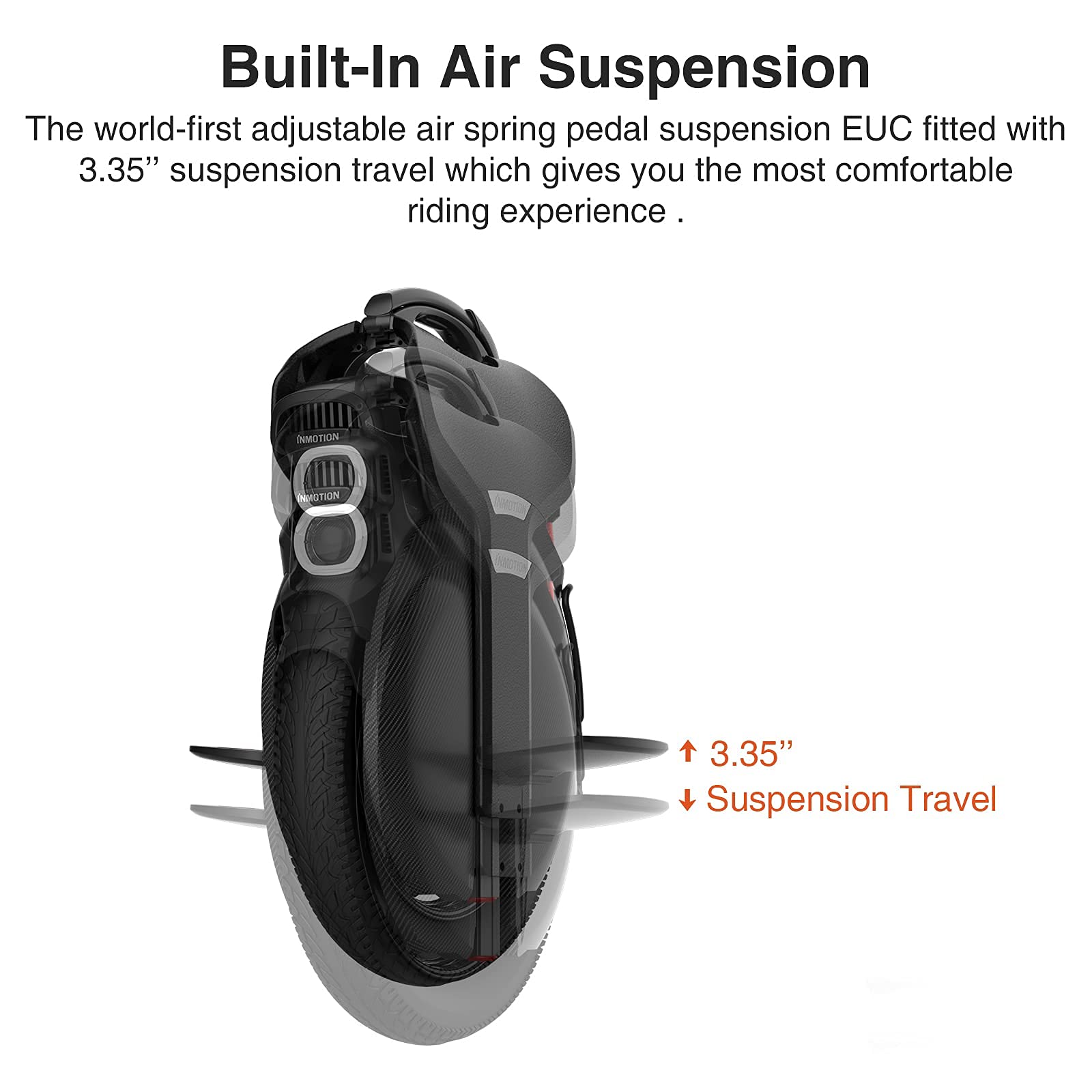 INMOTION Electric Unicycle Off Road Honeycomb