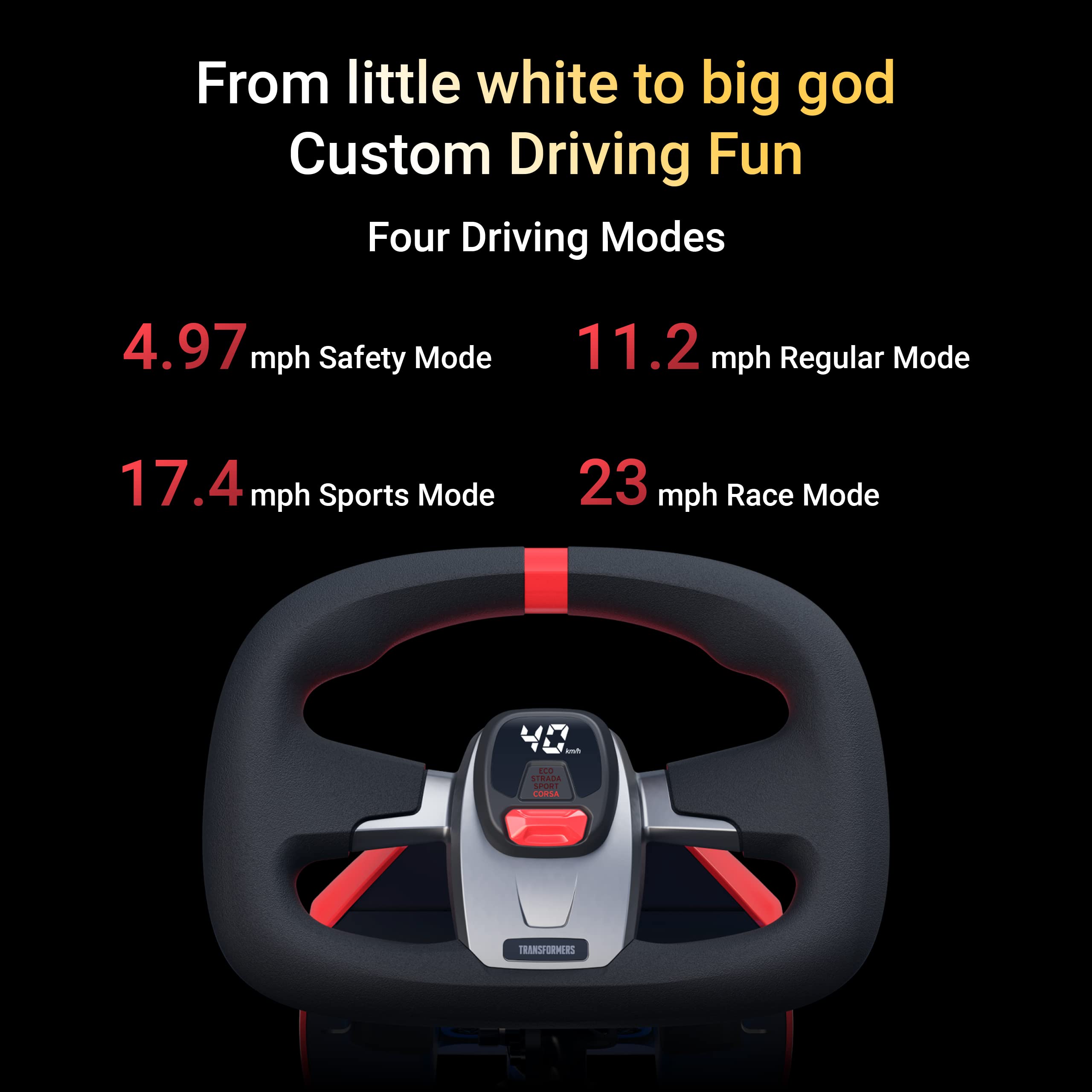 Segway Ninebot Electric Capacity Adjustable