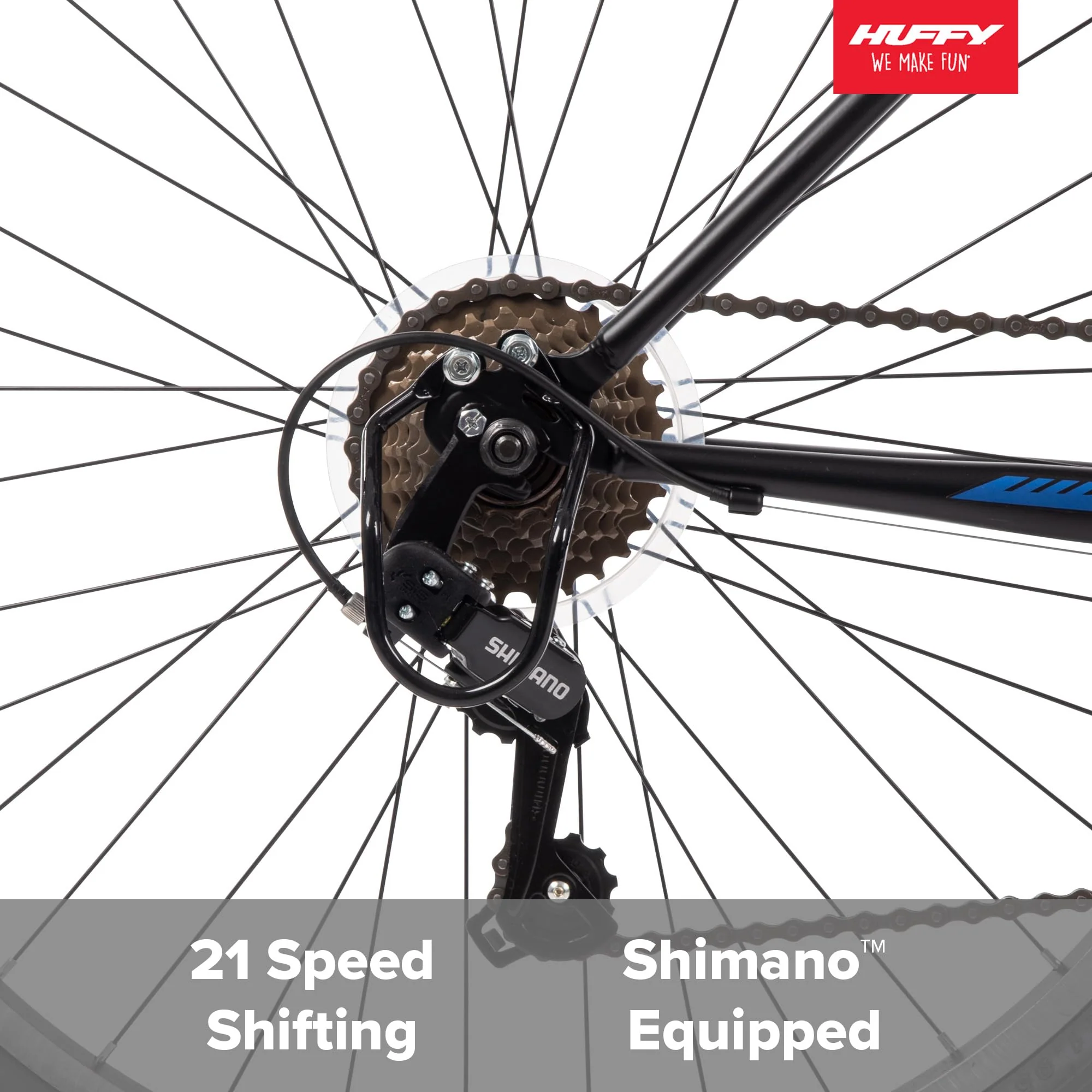 Huffy Stone Mountain 21-Speed Hardtail Mens Mountain Bike