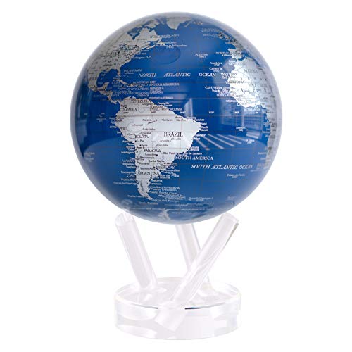Silver Black Metallic MOVA Globe
