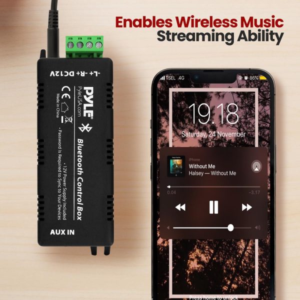 2-Ch. Bluetooth Speaker Control Receiver