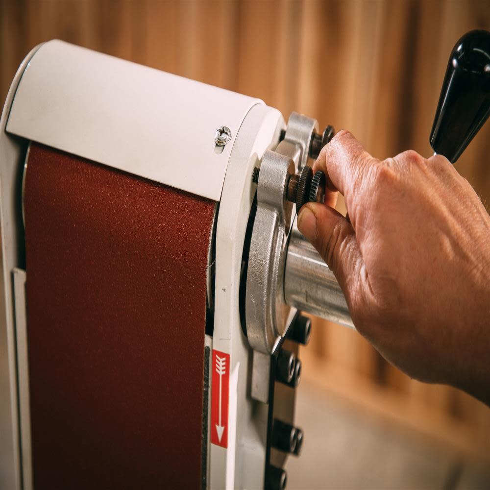 JSG-6DCK 6 In. x 48 In. Belt / 12 In. Disc Sander with Open Stand