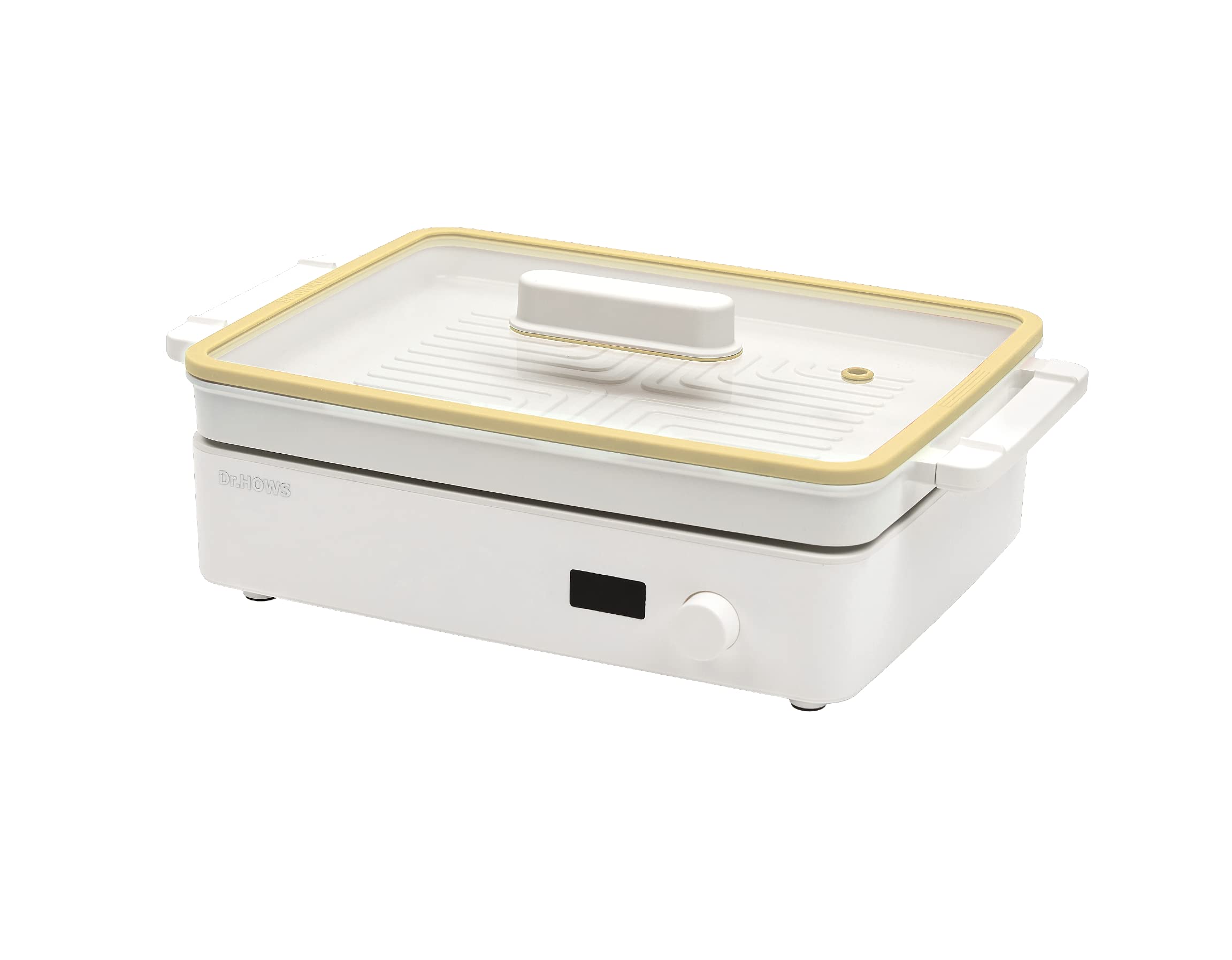 Dr HOWS Electric Skillet Rectangle Nonstick