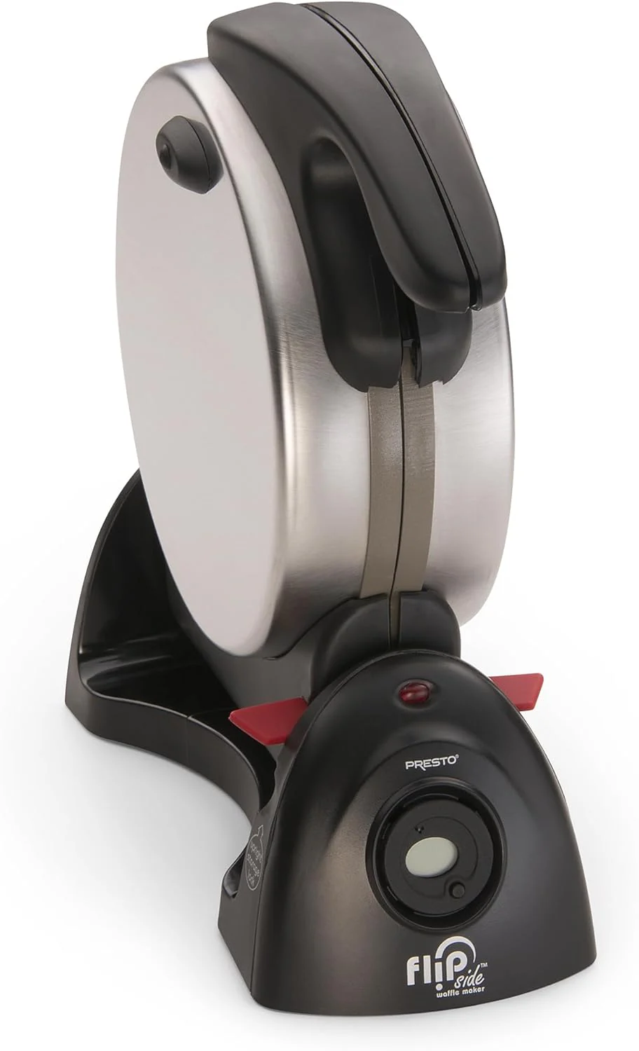 Presto Ceramic Flipside Belgian Waffle Maker, 7 inches (Pack of 1), BlackGray