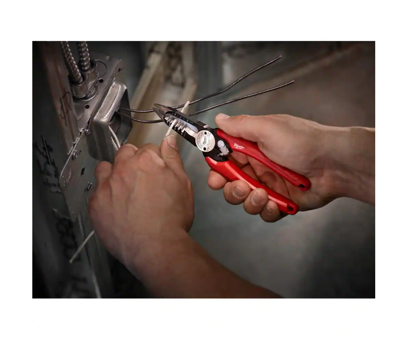 48-22-8310-48-22-3079 10 in. PACKOUT Tote with 6-in-1 Wire Stripper Pliers