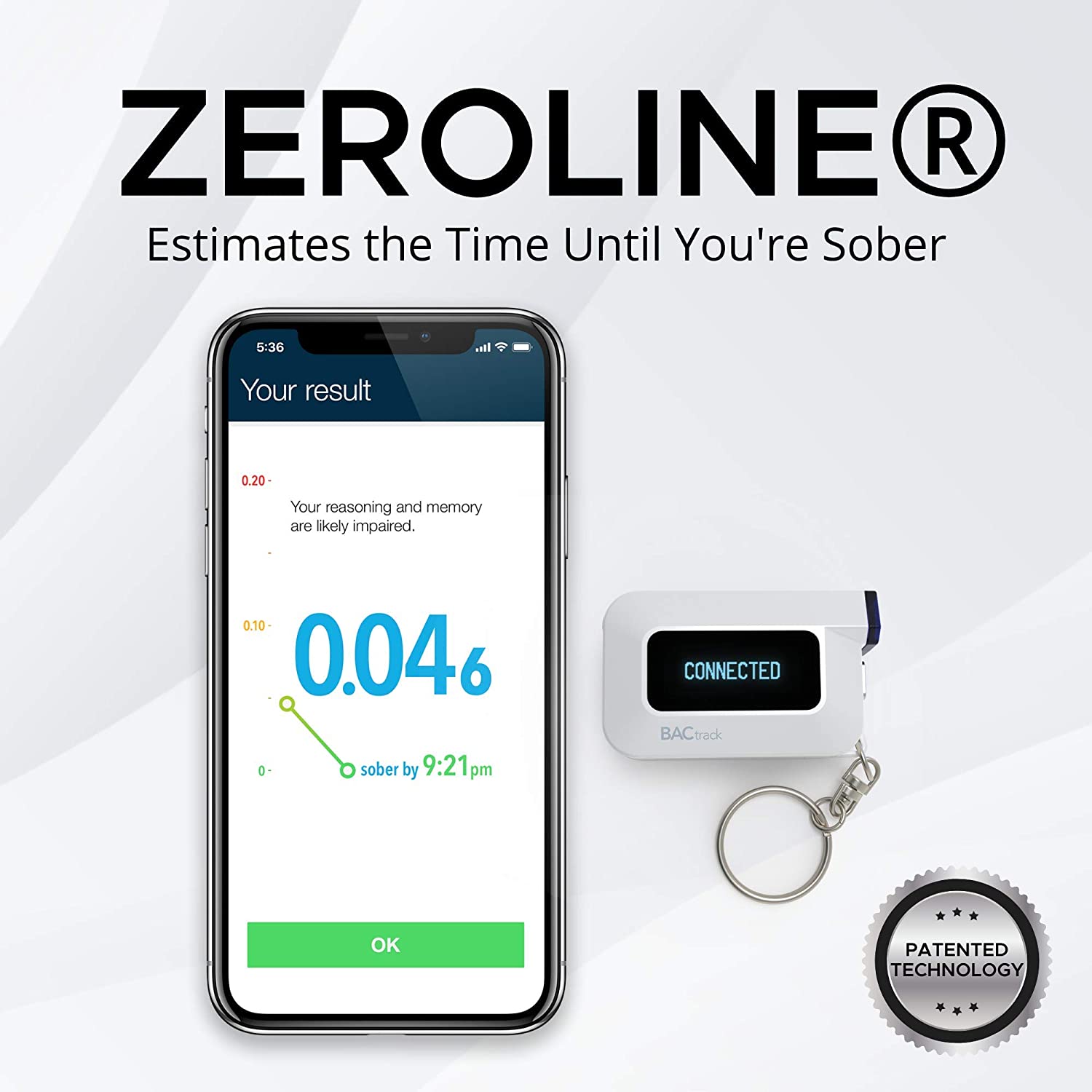 BACtrack C6 Keychain Breathalyzer