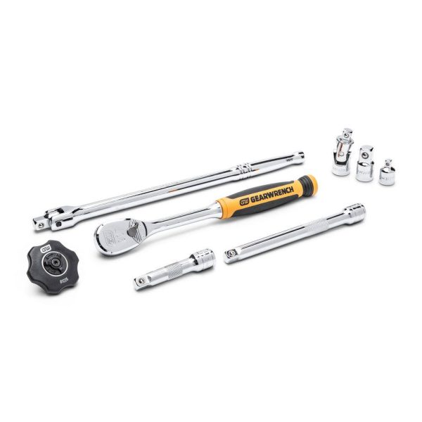 1008066262 3/8 in. Drive 90-Tooth 6-Point Standard and Deep SAE/Metric Mechanics Tool Set (58-Piece)