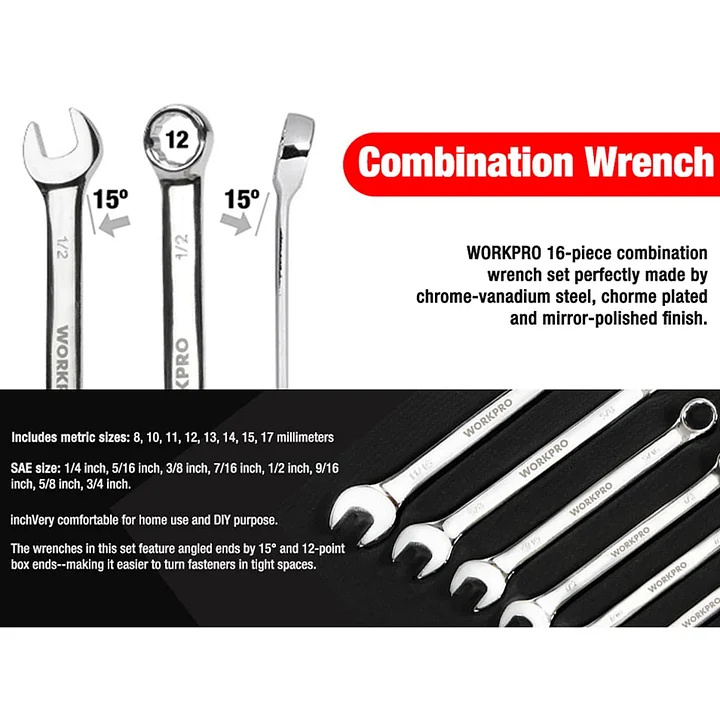 LL Heavy Duty Mechanic Tool Set with 3-Drawer Metal Box