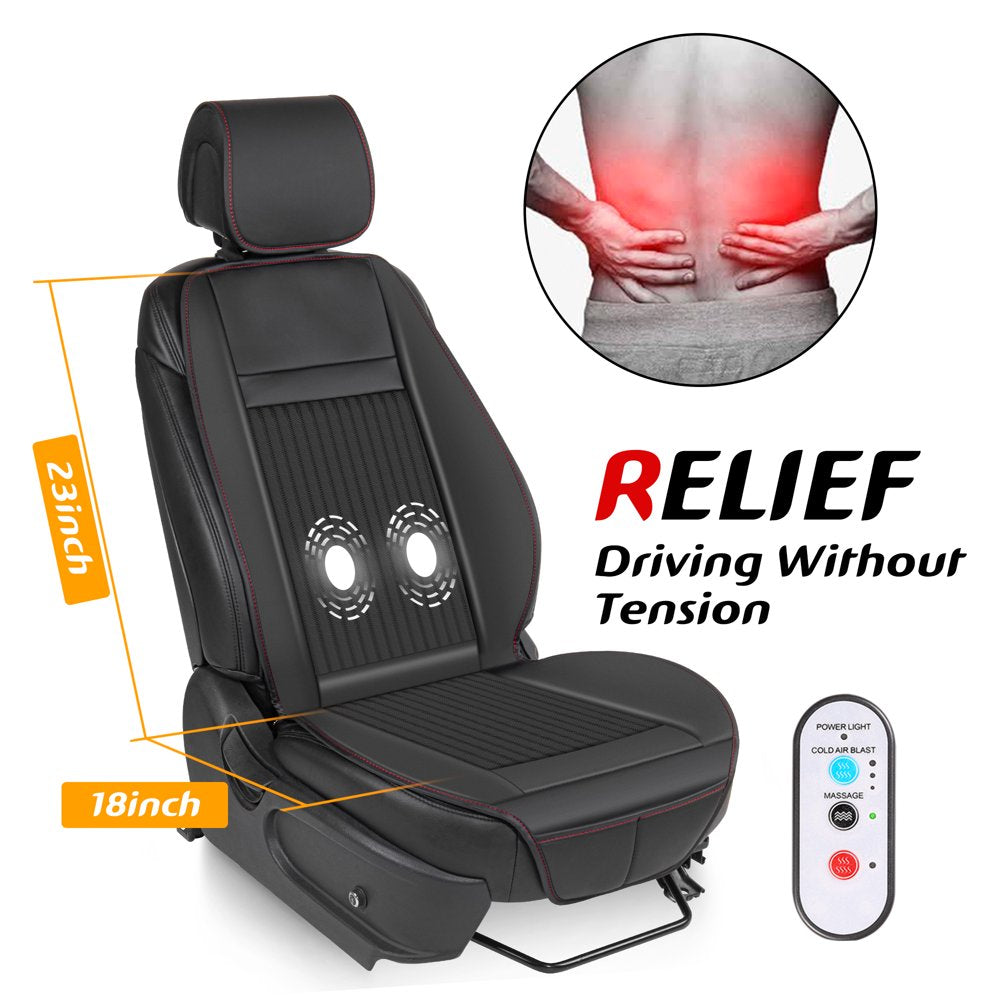 Paffenery Luxury Heated and Cooling Car Seat Cover, Warmer Cushion 12-24V Universal Fit