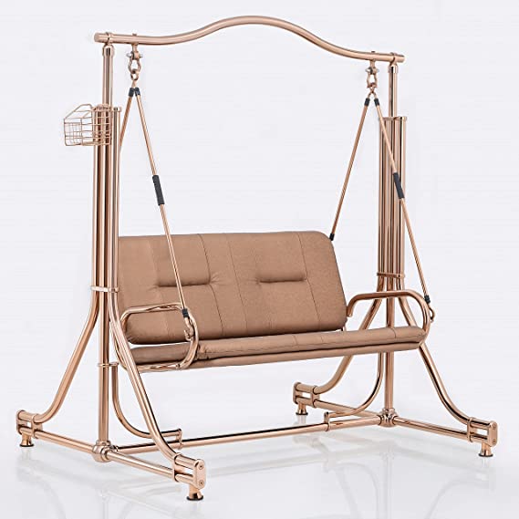 2 Seater �?Indoor and Outdoor 304 Grade Stainless Steel Swing with- Hammock Chair �?Patio Porch Swing