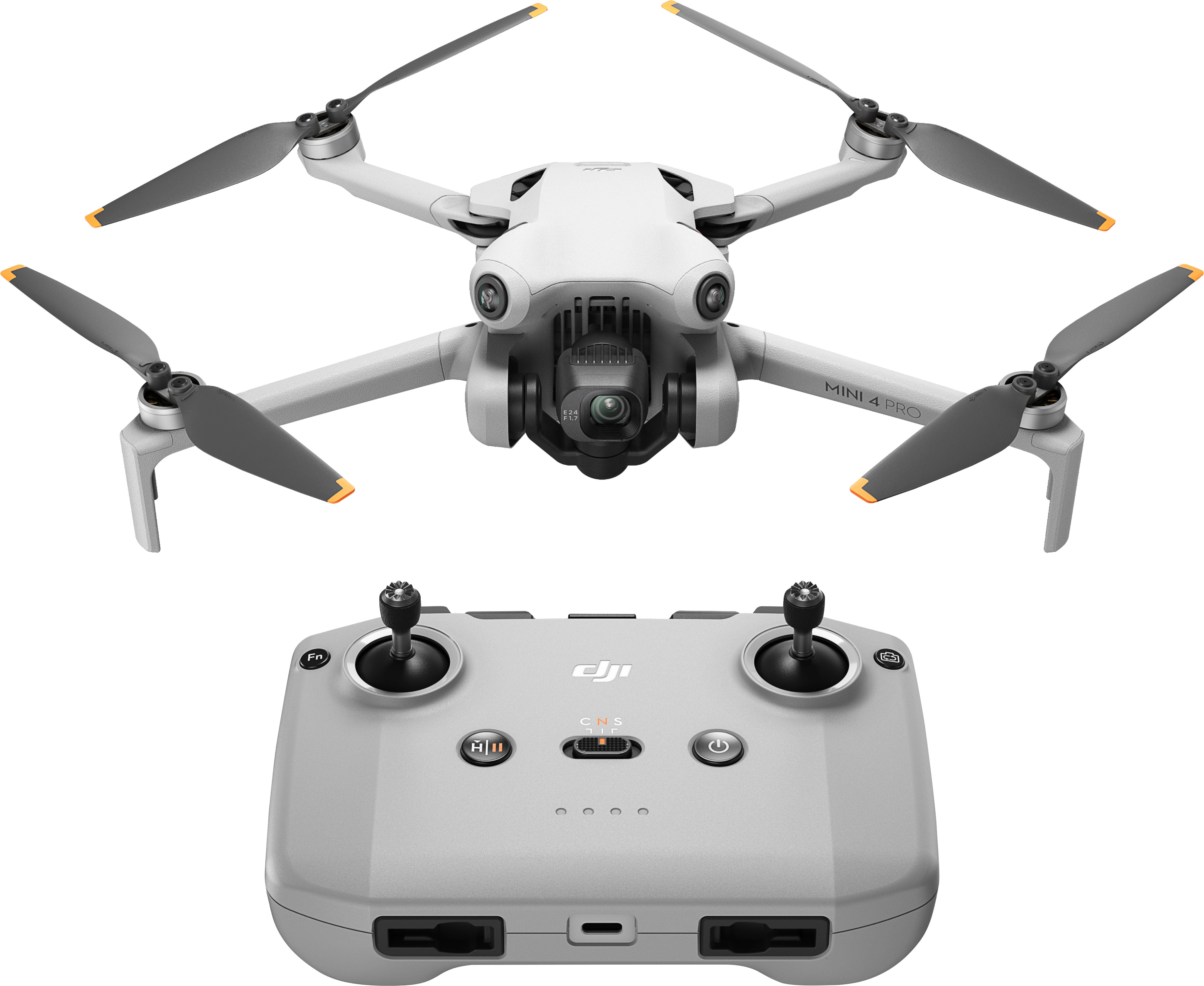 Mini 4 Pro Drone with Remote Control - Gray