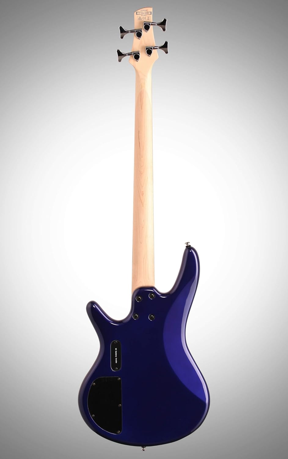 Ibanez GSR200 4-String Electric Bass Guitar, Pearl White, Right Handed, Basswood Body, Rosewood Fretboard