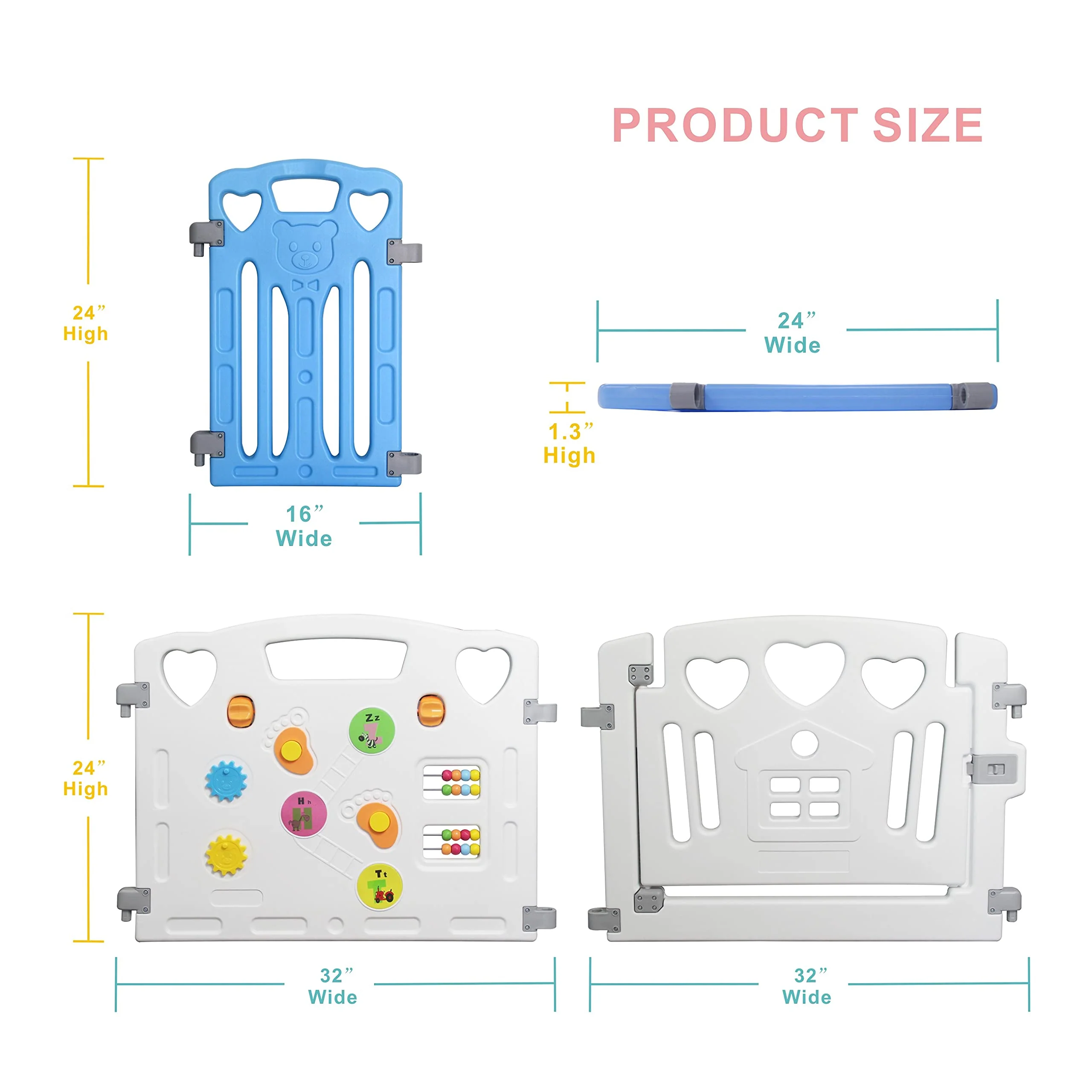 Baby Playpen Kids Activity Centre Safety Play Yard