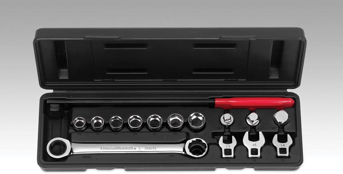 15 Piece Ratcheting Serpentine Belt Tool Set   3680D