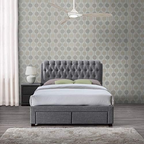 Minka-Aire Sleek 60′′ Ceiling Fan, Soft Brass/White, LED, Smart Remote/App Control, Energy Star Certified