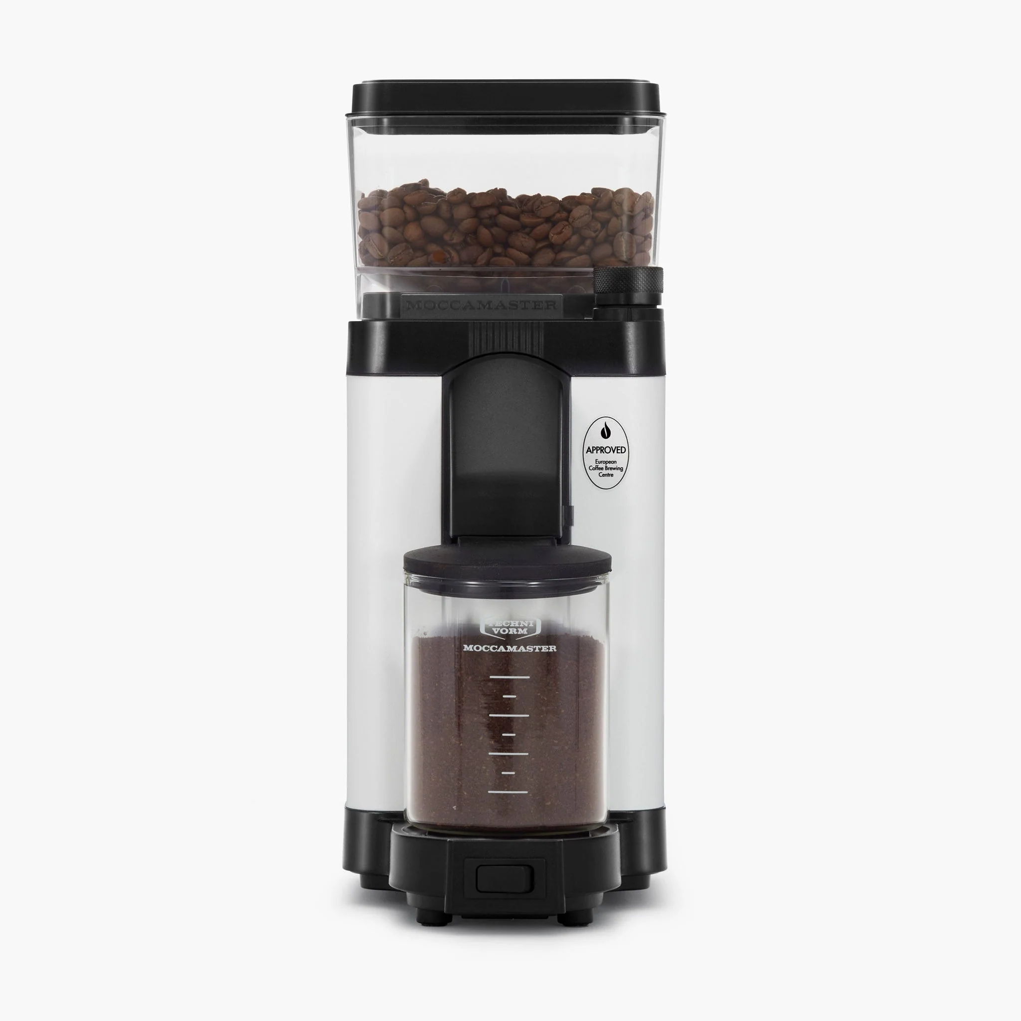 Moccamaster KM5 Burr Grinder in Polished Silver