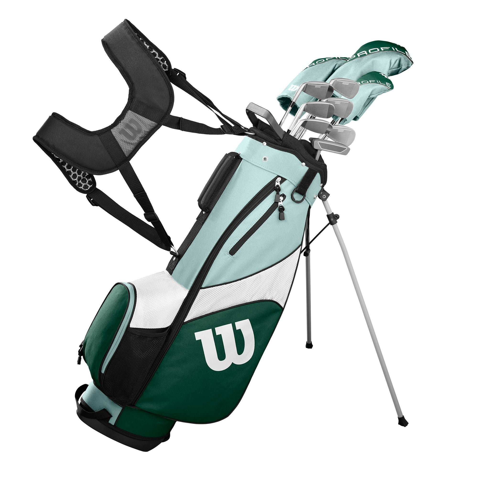 Wilson Golf Profile SGI Complete Womens Golf Club Set with Cart Bag