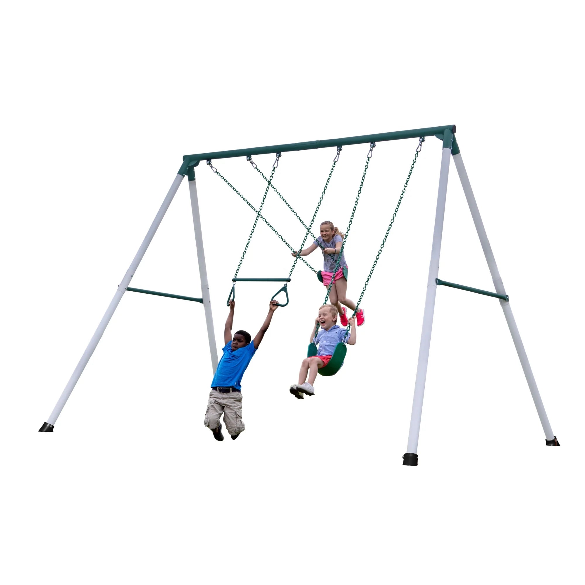 Backyard Discovery Big Brutus Heavy Duty A Frame Swing Set