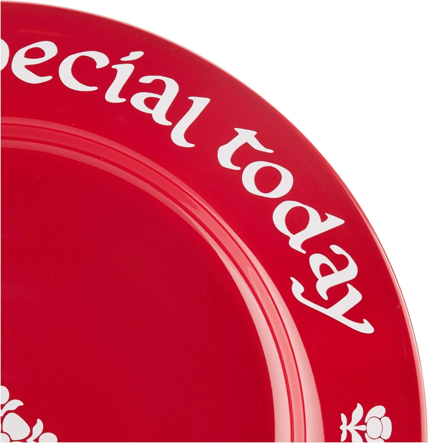 Waechtersbach Plate, You Are Special Today Cherry Red Plate