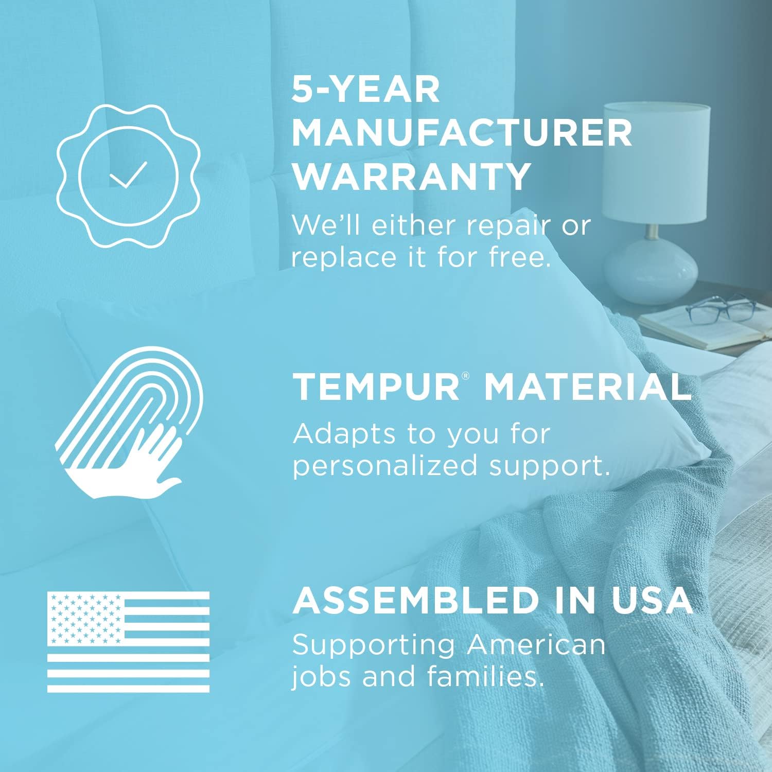 15440325P TEMPUR-Cloud Breeze Dual Cooling Pillow, King,White