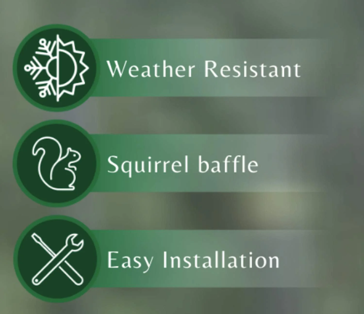 Birds Choice 2 Arm Topper Bird Feeder Pole Set with Squirrel Baffle