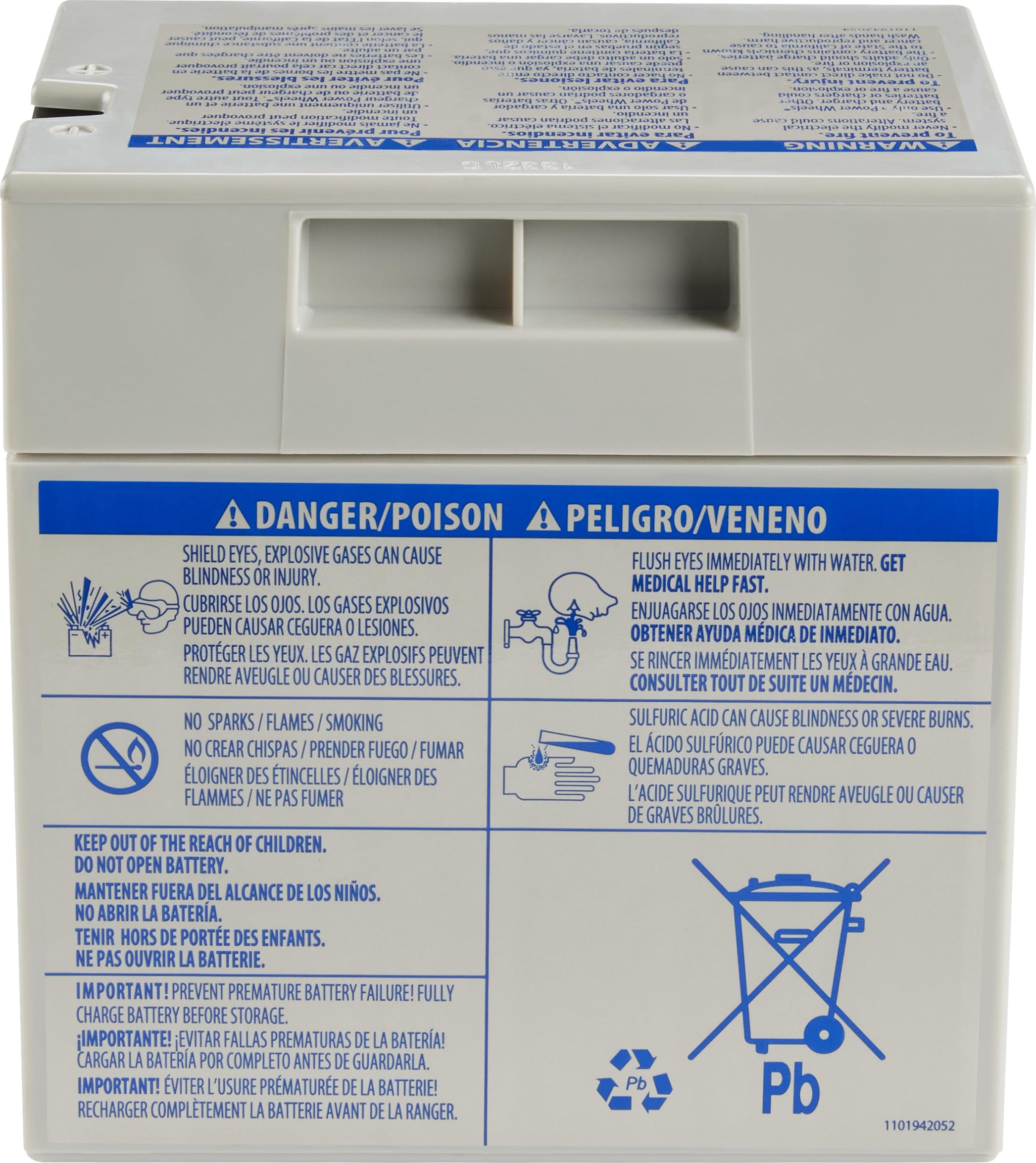 Power Wheels 12 Volt Rechargeable Replacement