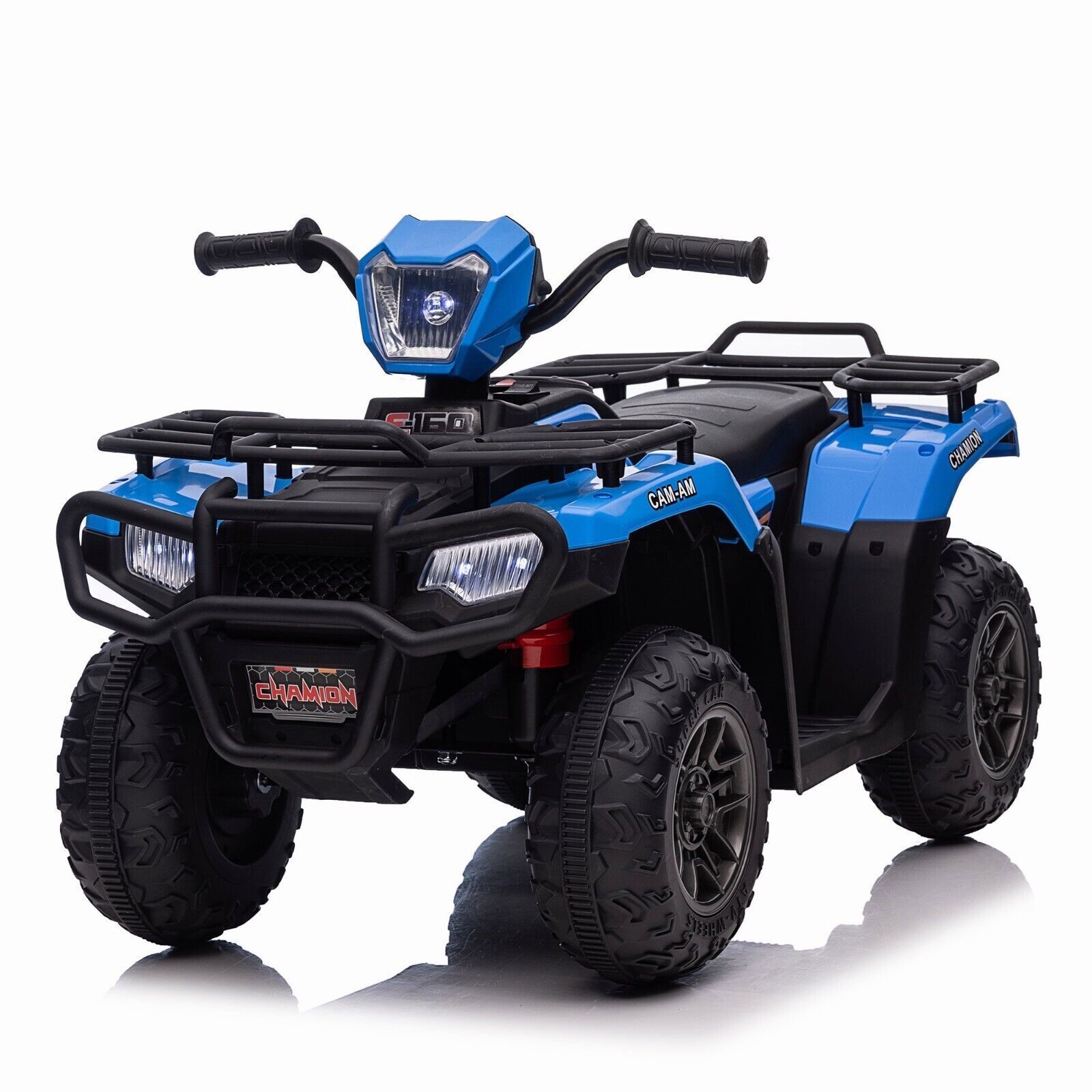 Kids Ride on ATV 12V Battery-Operated Car 4 Wheeler w/LED Light Remote Control