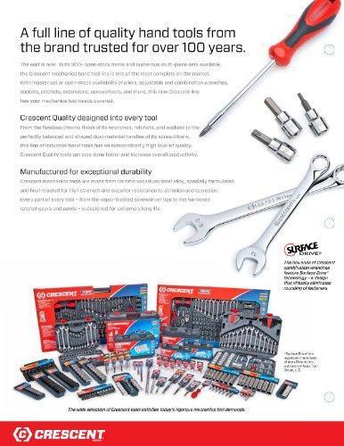 Crescent 170 Piece General Purpose Tool Set – Closed Case – CTK170CMP2