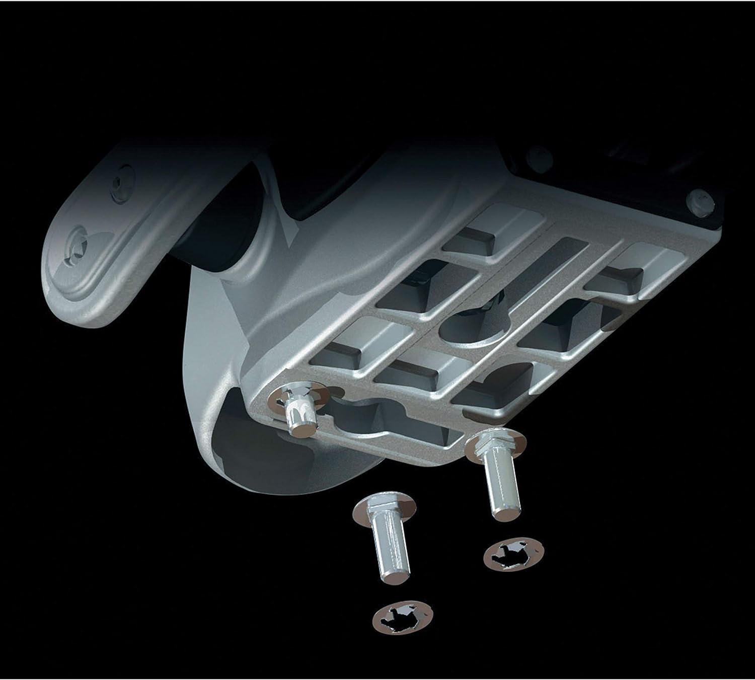 Fulton Trailer Winch, 3200 lb Capacity, Silver/Black, Corrosion-Resistant, Includes Strap & Mounting Hardware