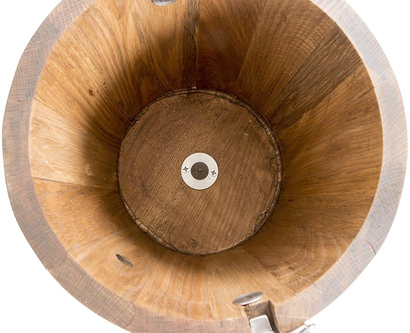 6 qt Country Ice Cream Maker �C Classic Wooden Tub �C Hand Crank