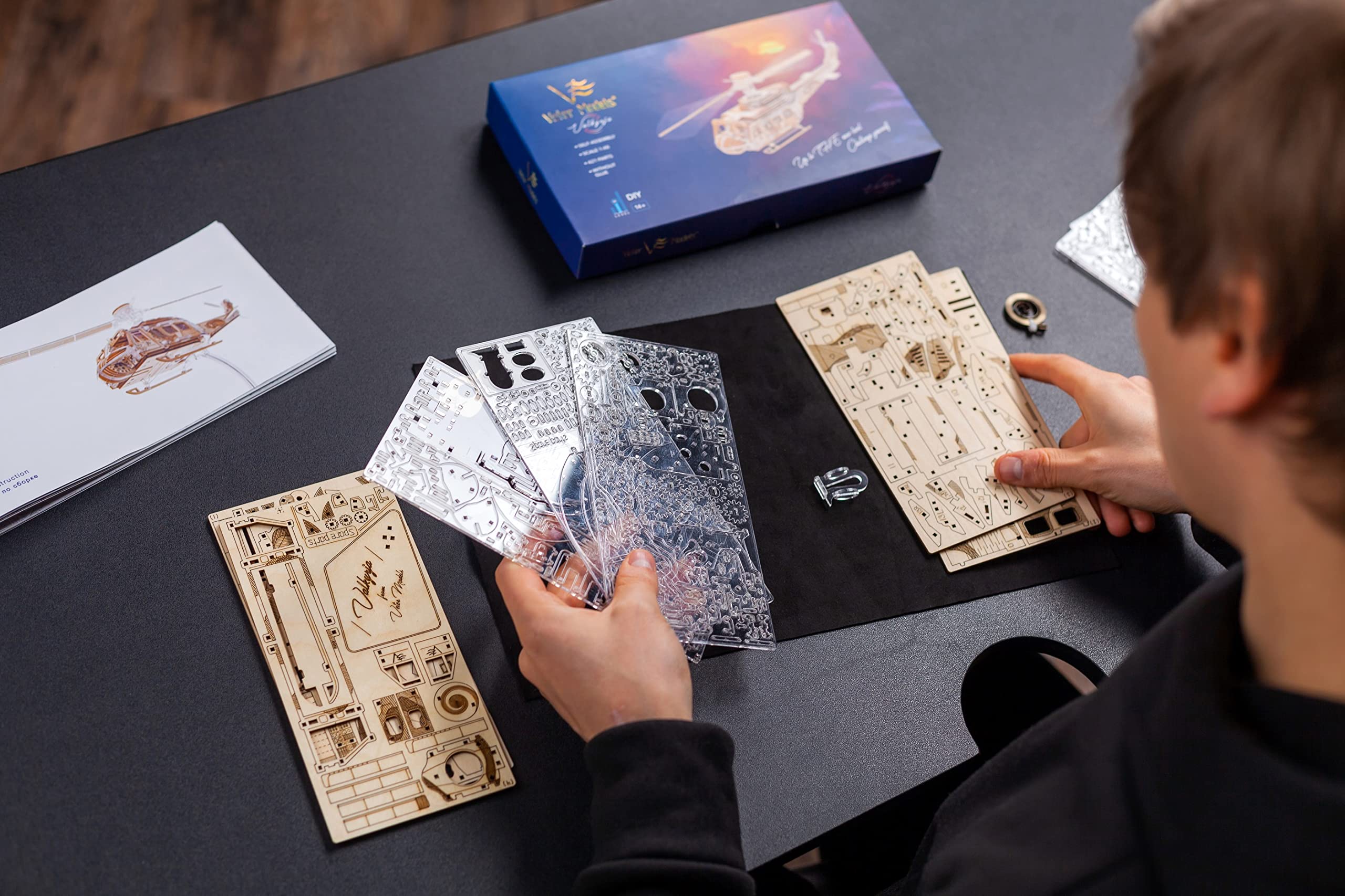 VETER MODELS Model Helicopter Valkirja