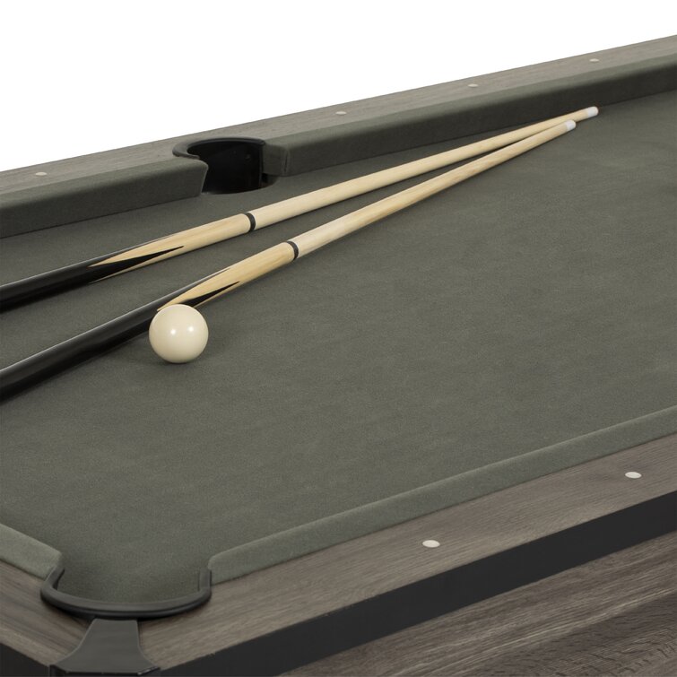 7�� 3-in-1 Combination Table Includes Billiards, Table Tennis, & Dining Table