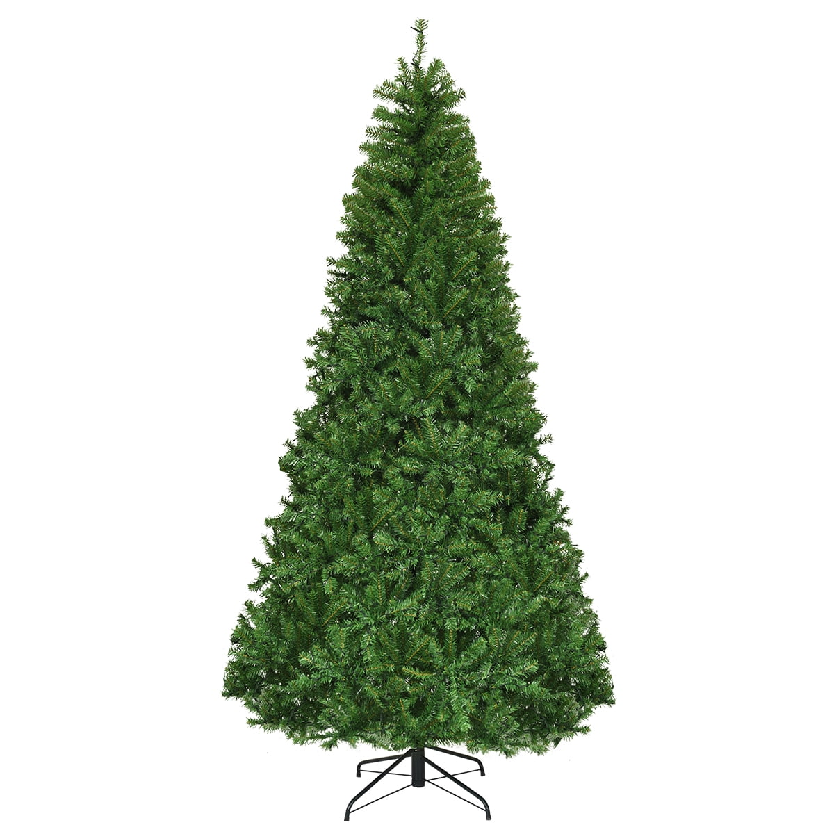 Costway 8Ft Pre-Lit Artificial Christmas Tree Hinged 750 LED Lights