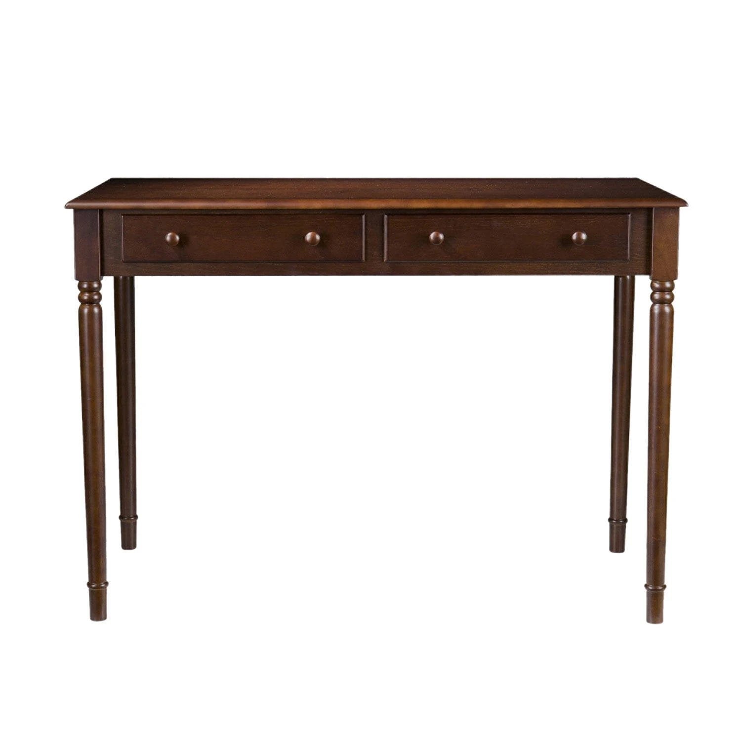 Axi Writing 2-Drawer Desk, Espresso