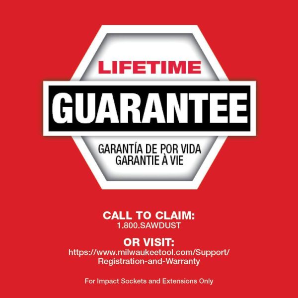 49-66-7093 SHOCKWAVE 1/2 in. Drive SAE Deep Well 6 Point Impact Socket Set (18-Piece)