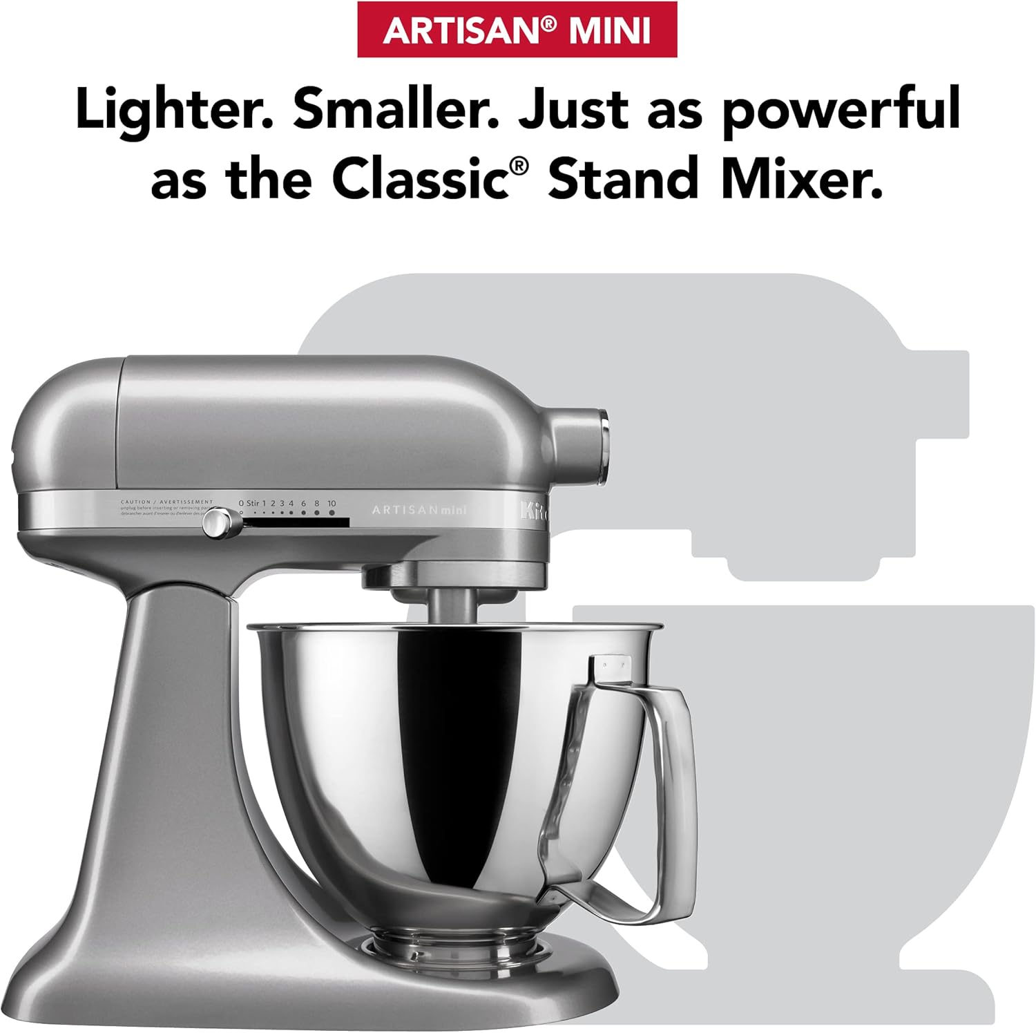 Artisan Mini 3.5 Quart Tilt-Head Stand Mixer - KSM3316X - Cast Iron Black