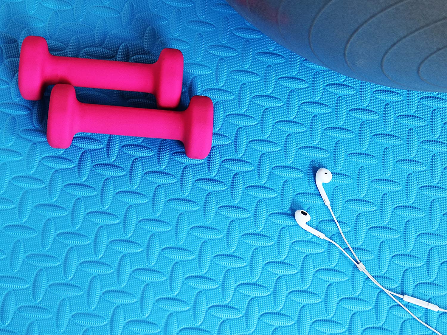 BalanceFrom Puzzle Exercise Mat with EVA Foam Interlocking Tiles