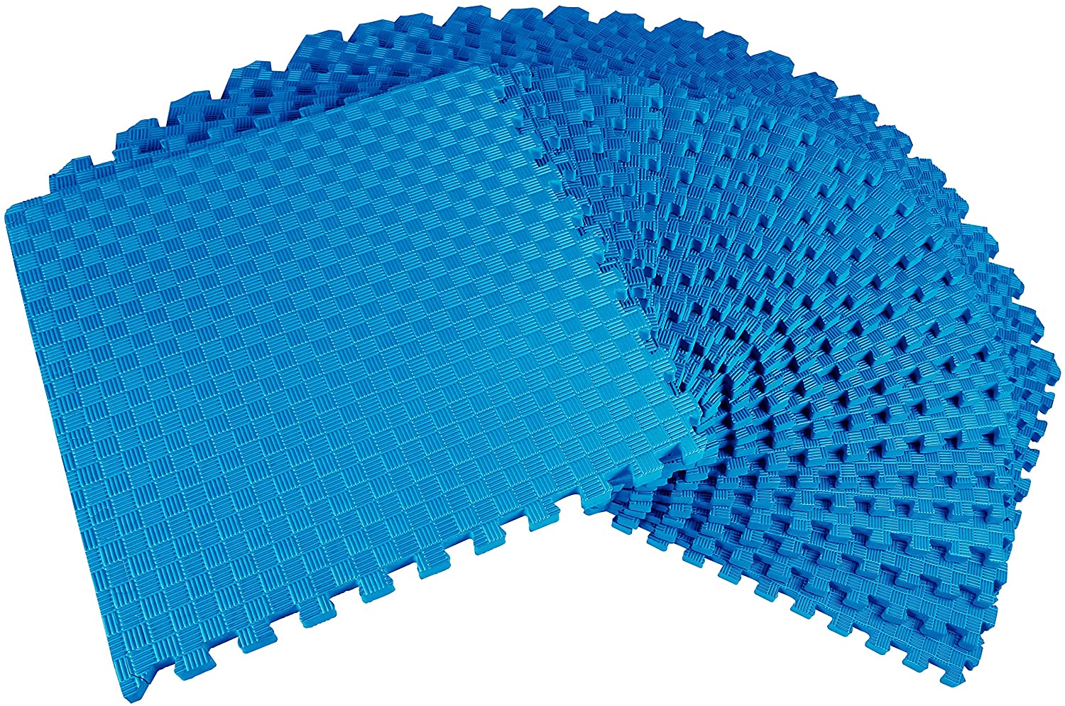 BalanceFrom Puzzle Exercise Mat with EVA Foam Interlocking Tiles