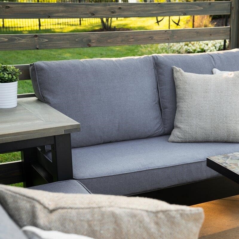 6 - Person Seating Group with Sunbrella Cushions