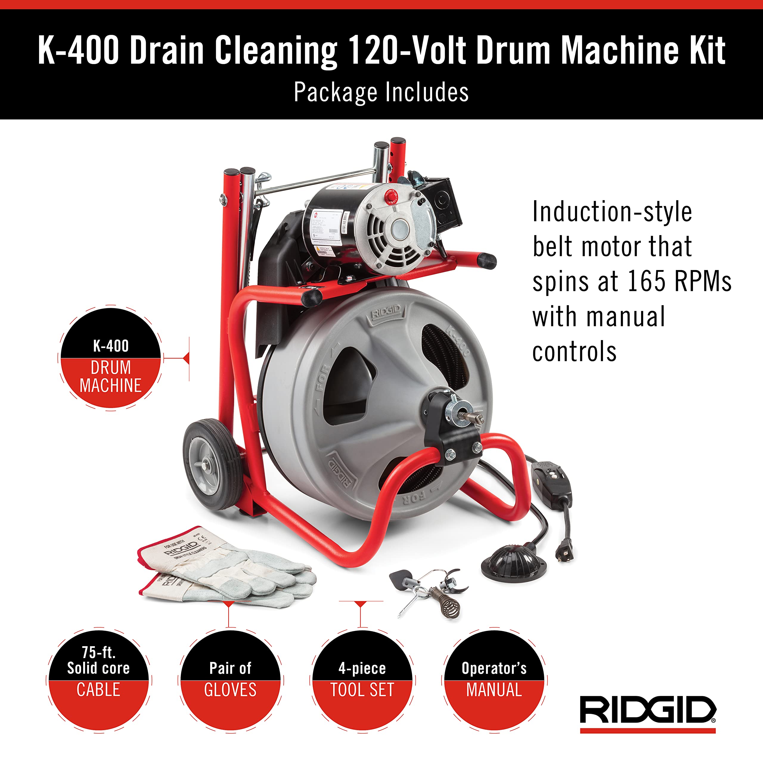 RIDGID 52363 Cleaning 120 Volt Machine