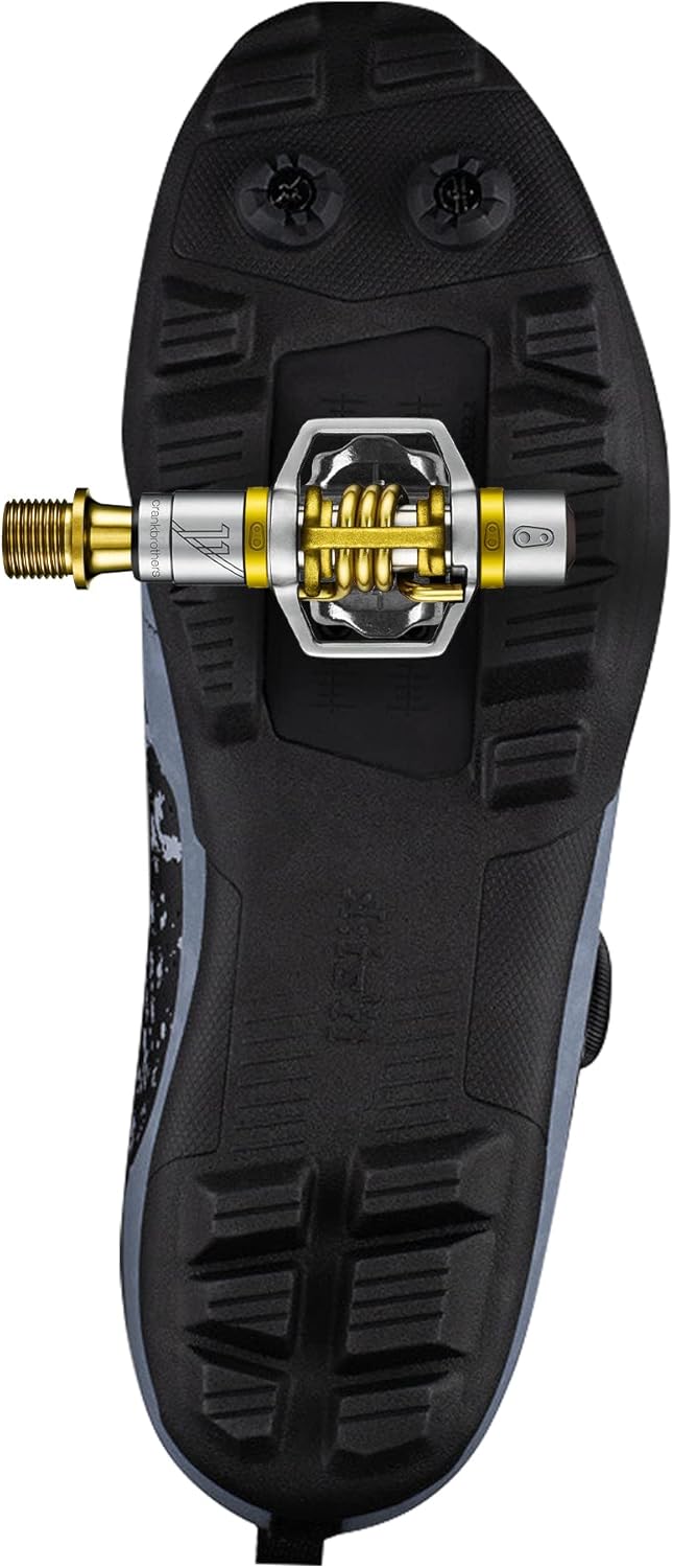 Crankbrothers Eggbeater 11 Titanium Road Bike Pedals, Gold, Lightweight, Unisex Adult