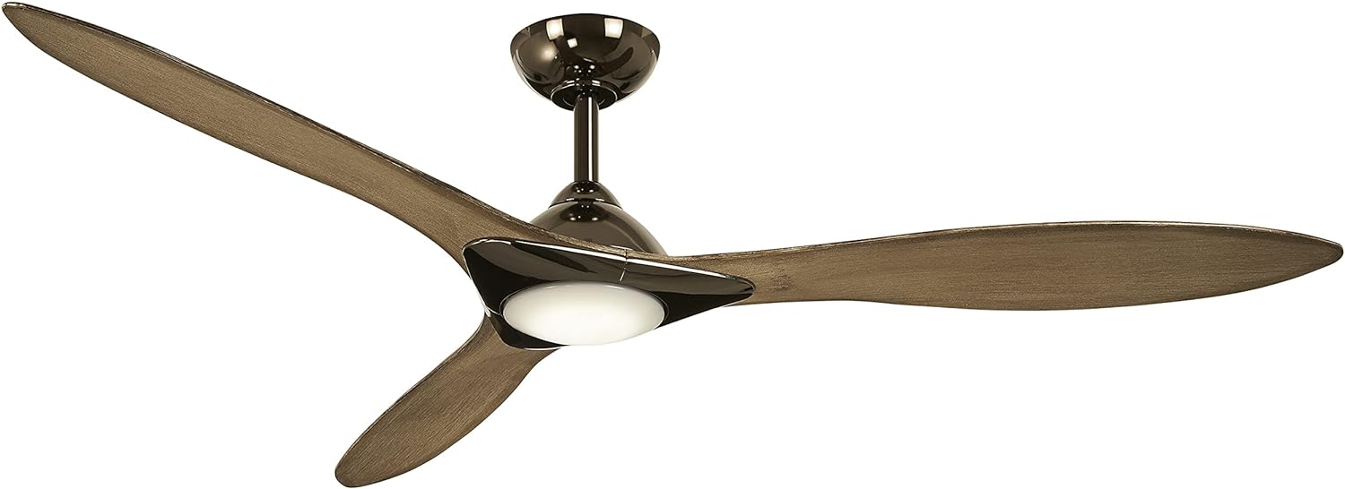 Ceiling Fan (Soft Brass/Flat White)