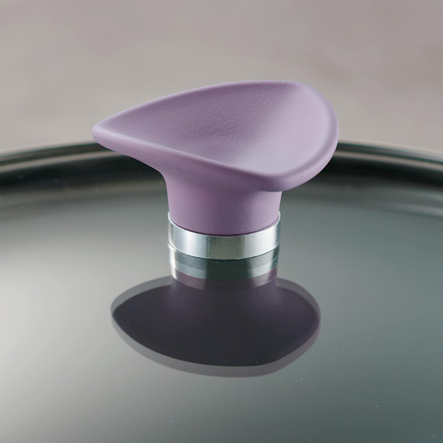 14-Piece Ceramic Cookware Set Purple Nonstick, Induction-Ready, Oven Safe, Dishwasher Safe, Includes Fry Pans, Sauté Pan, Sauce Pans, Dutch Oven, and Wooden Utensils, 80110/037DS