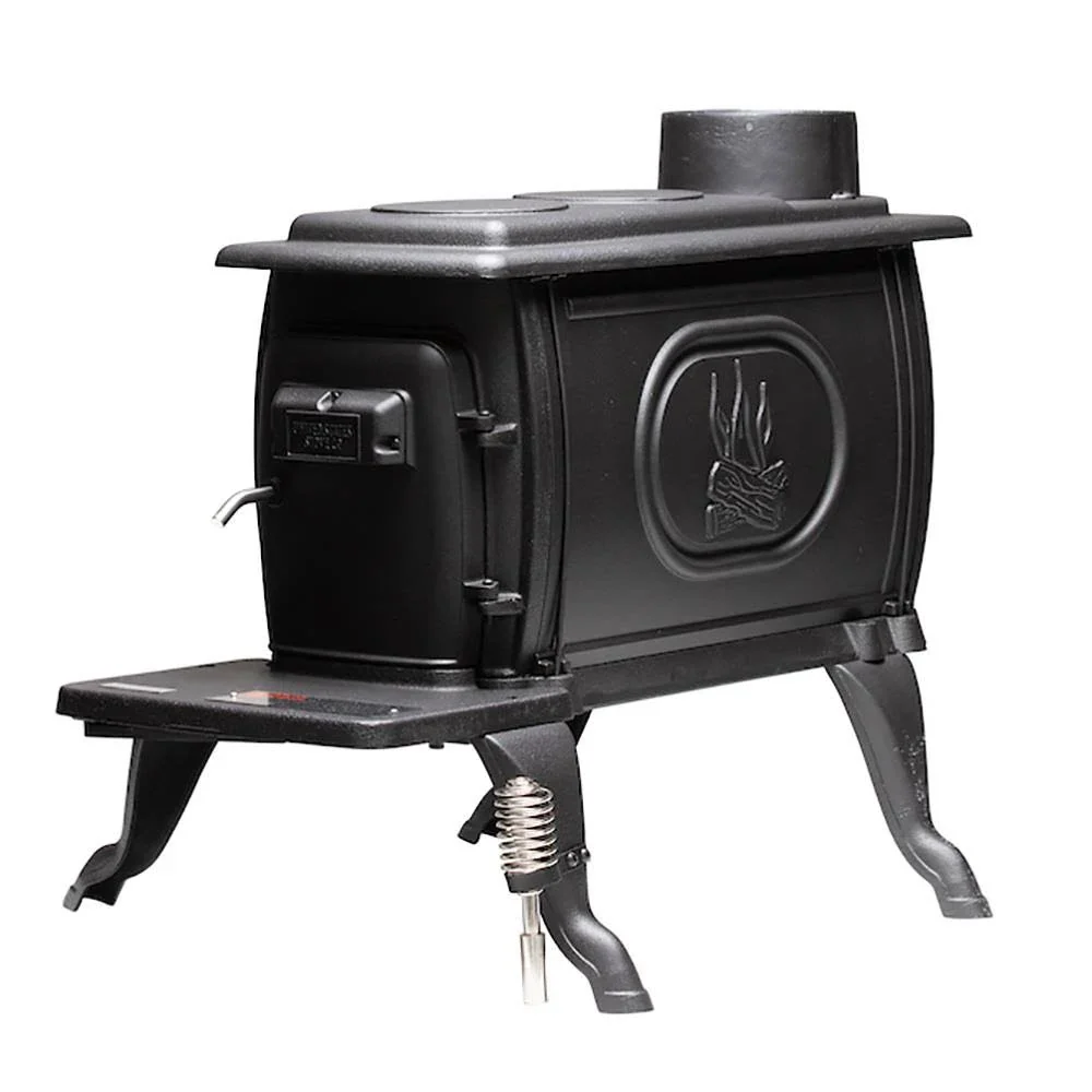 US Stove 900 Sq. ft. Cast Iron Wood Stove
