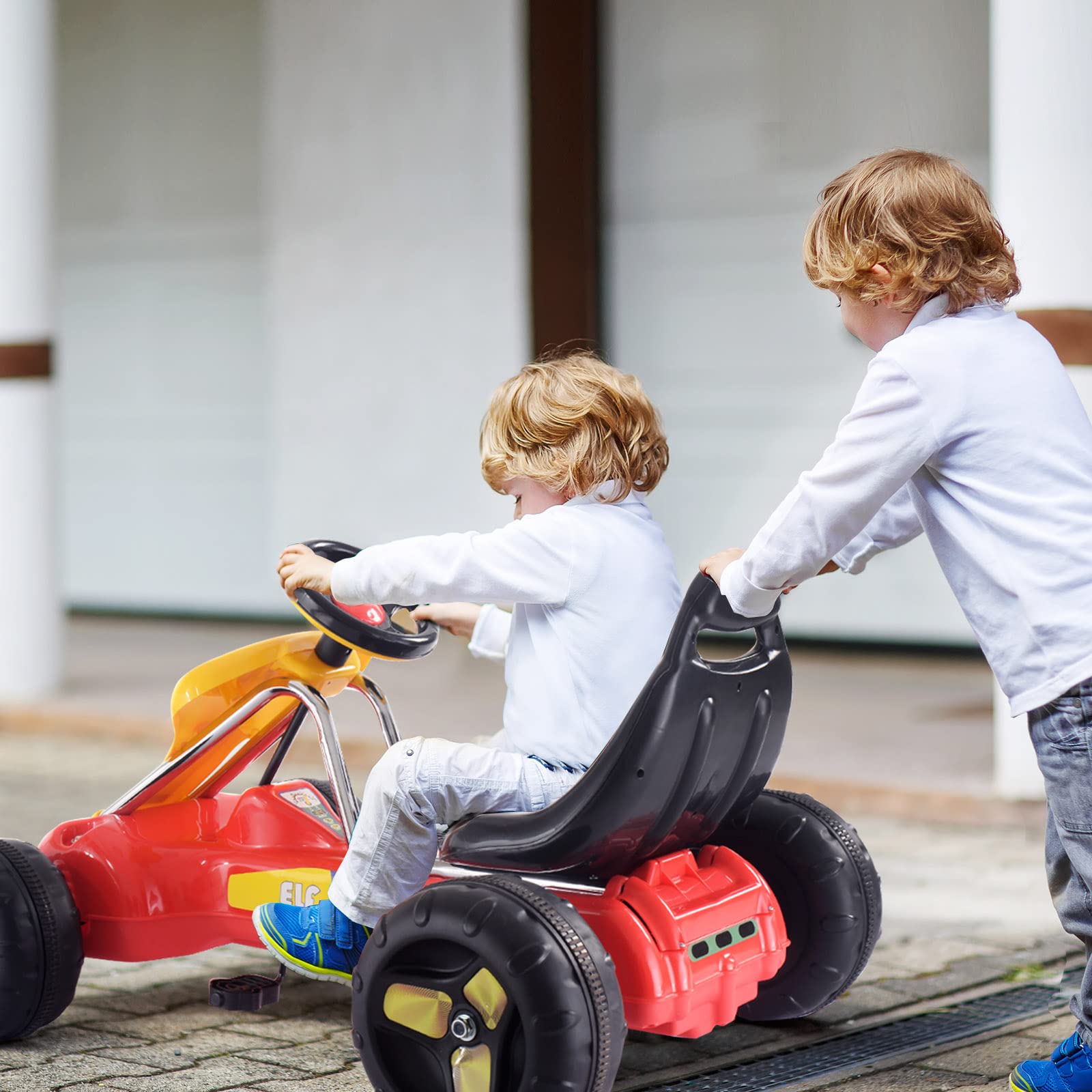 Costzon 3 Position Adjustable Steering Anti Slip