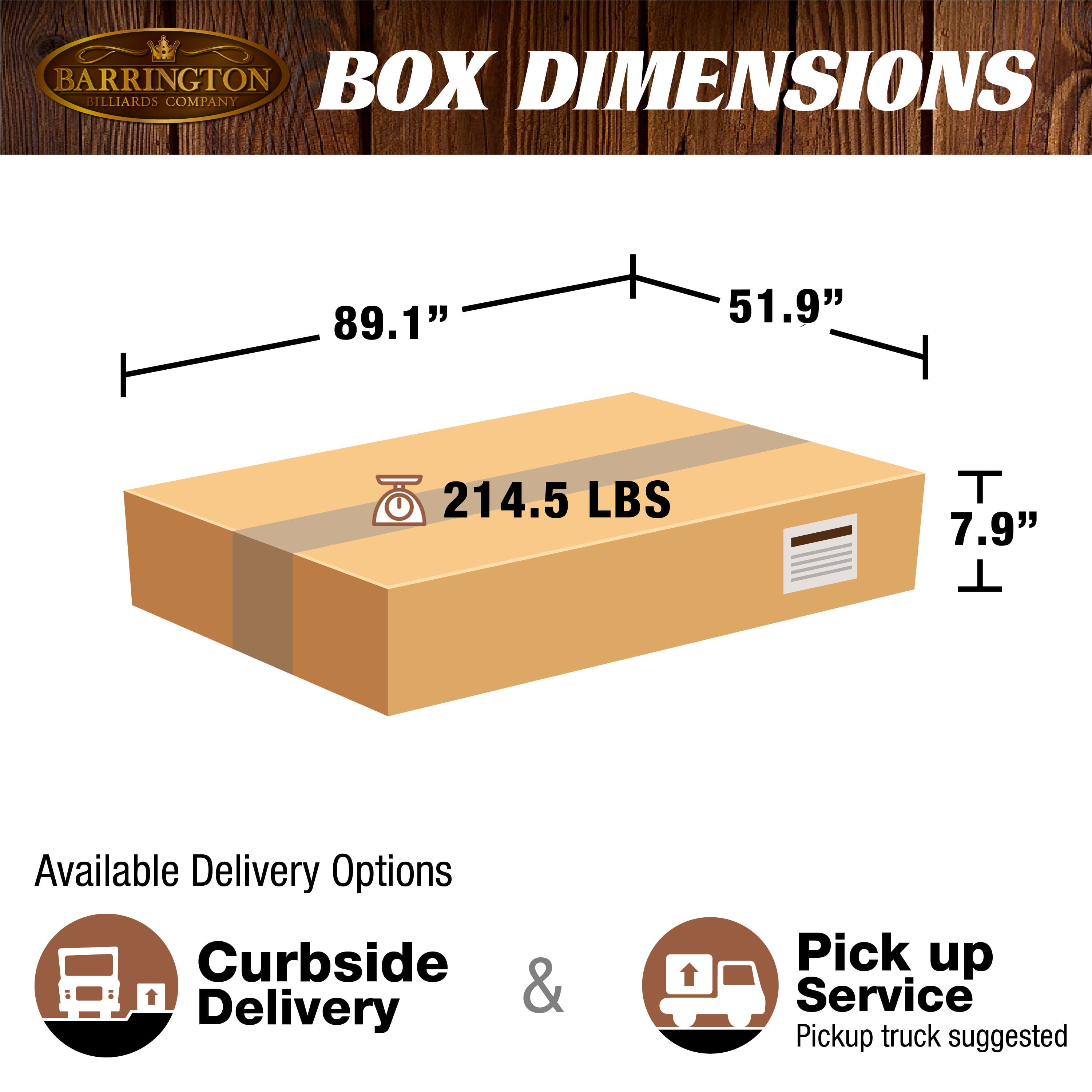 Barrington Billiard 84