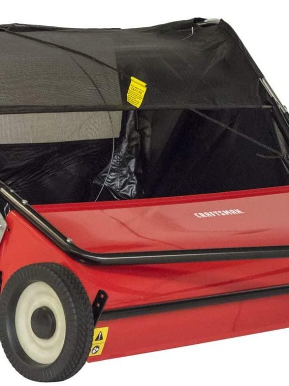 CRAFTSMAN CMXGZBF7124546 52 Tow Lawn Sweeper, Black