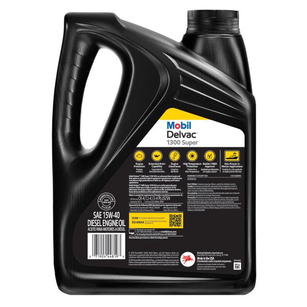 1300 Super Heavy Duty Synthetic Blend Diesel Engine Oil 15W-40, 1 Gal (4 pack)