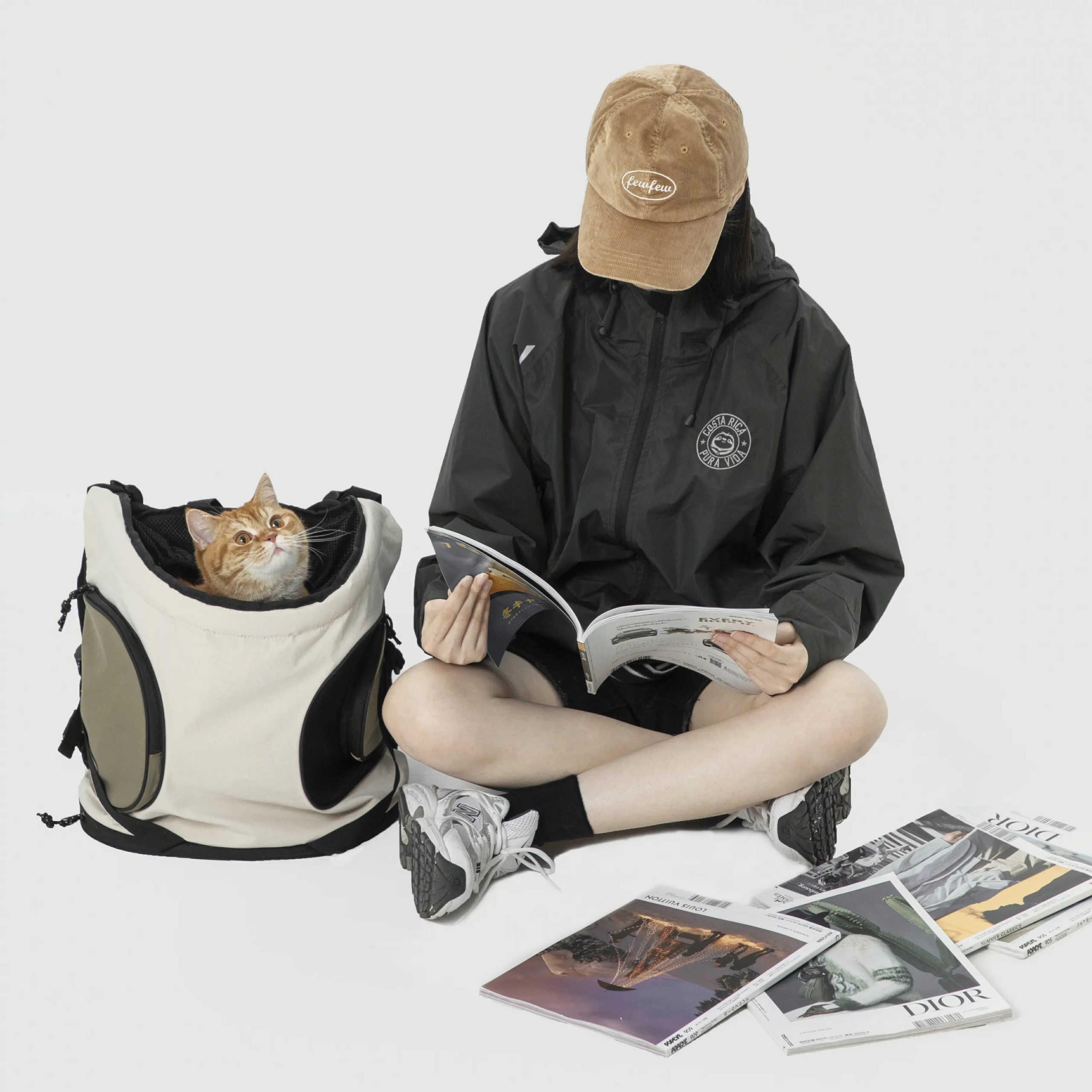 Paw Journeys | Front Facing Pet Backpack Carrier